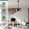 Avzkcy 13" Modern Ceiling Light Adjustable Height Pendant Lighting Fixture
