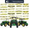 411 Decals Aftermarket Replacement for John Deere 2640 Tractor Decal