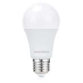 aooshine A60 E26 LED Light Bulb - 3 Color Temperatures (3000K/5000K/4000K), E26 Standard Medium Base, Non-Dimmable, 1 Pack, 120Volts 9Watts LED Bulbs for Table Lamp/Floor Lamp/Chandeliers