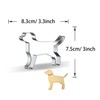 WJSYSHOP Chinese Rural Dog Shape Cookie Cutter