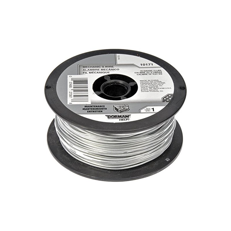 Dorman 10171 Mechanics Wire 16 Gauge 2 Pound Spool Universal
