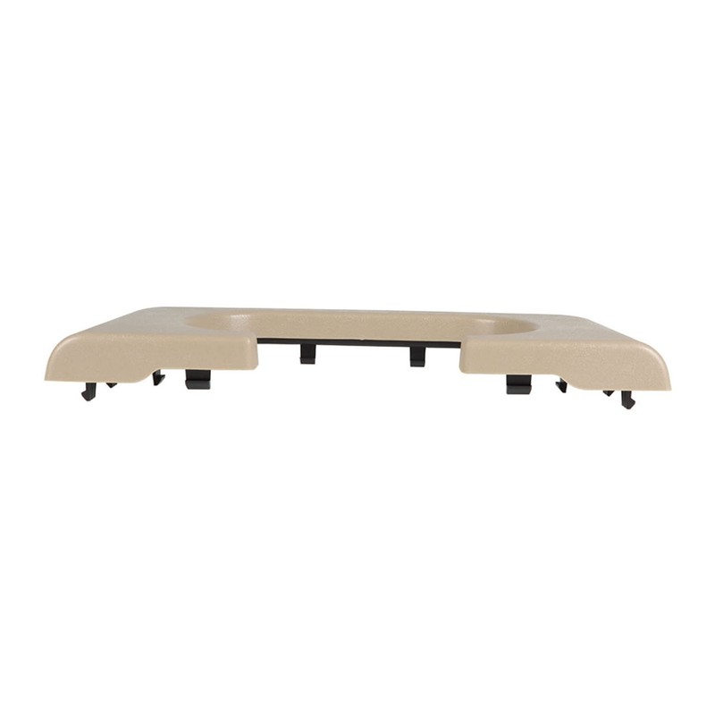SEBLAFF Car Cup Holder Pad Center Console Beige Plastic Cup