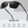 Polarized Sunglasses for Men Classic Lightweight Driving Fishing Golf Sun