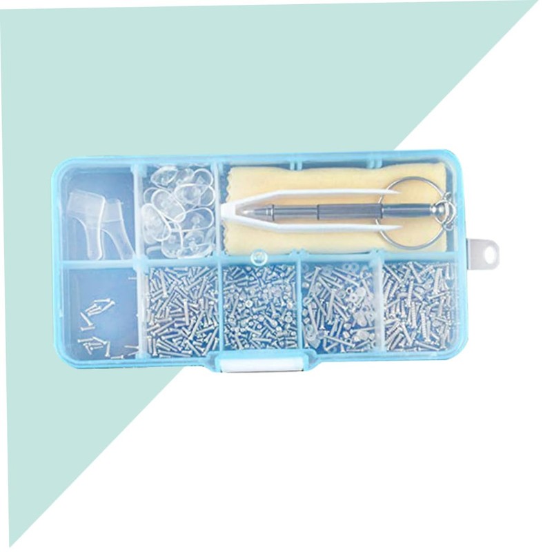 KOMBIUDA Self-repairing Glasses Kit Screws Eyewear Maintenance Tool All Glasses