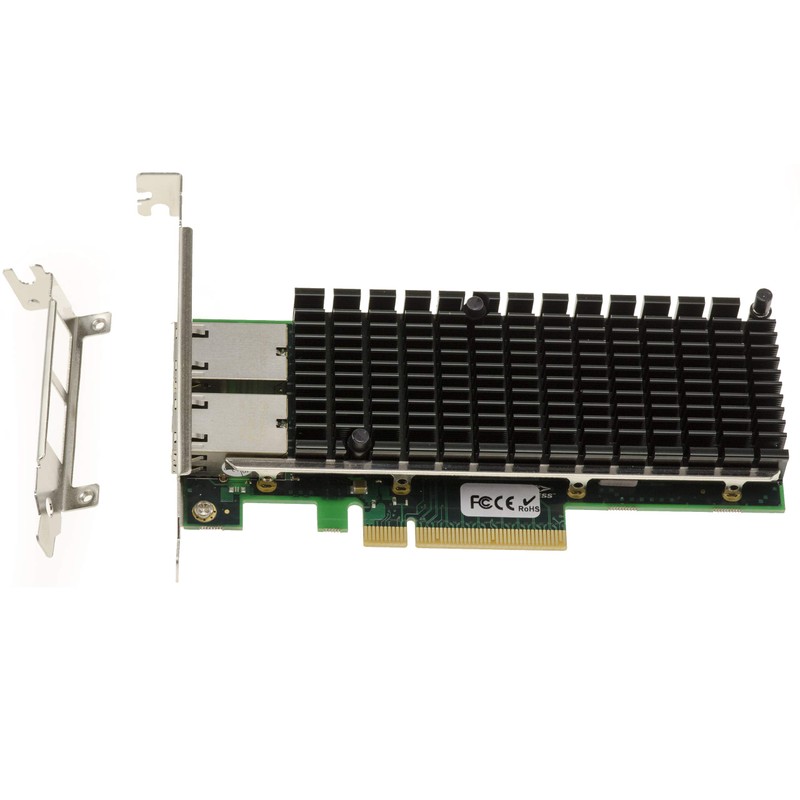 KALEA-INFORMATIQUE PCIe 3.0 x8 LAN Ethernet 10G Network Controller Card