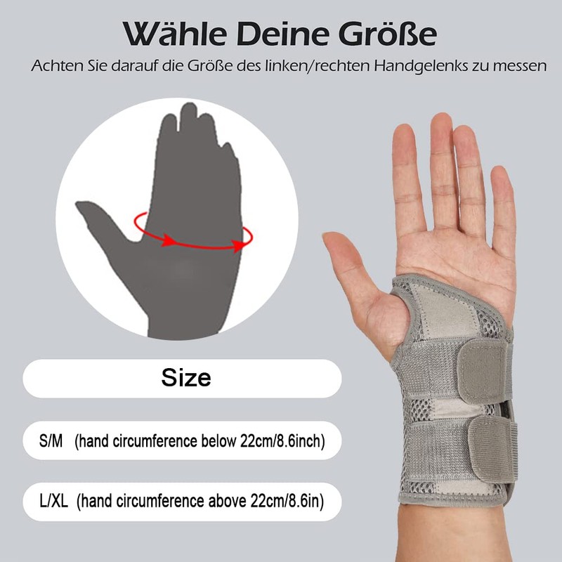HMCEY Wrist Splint Carpal Tunnel Syndrome Splint Wrist Bandages Wrist