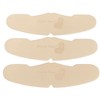 Shapers Image 3 pcs Beige EVA Foam Cap Pro Baseball