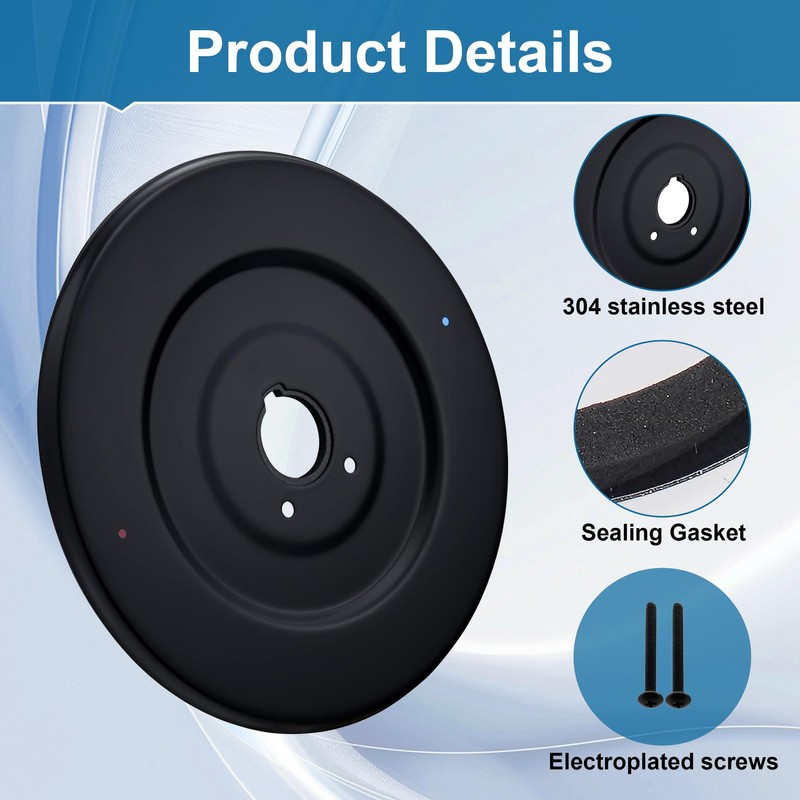 Escutcheon Replacement for Moen 16090 Chateau Collection, Replacement Escutcheon Pate