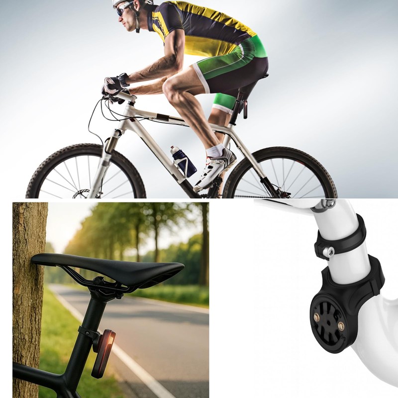 YEWCEP RTL515 RTL510 RVR315, Edge Mount for Bicycle, Rear Light