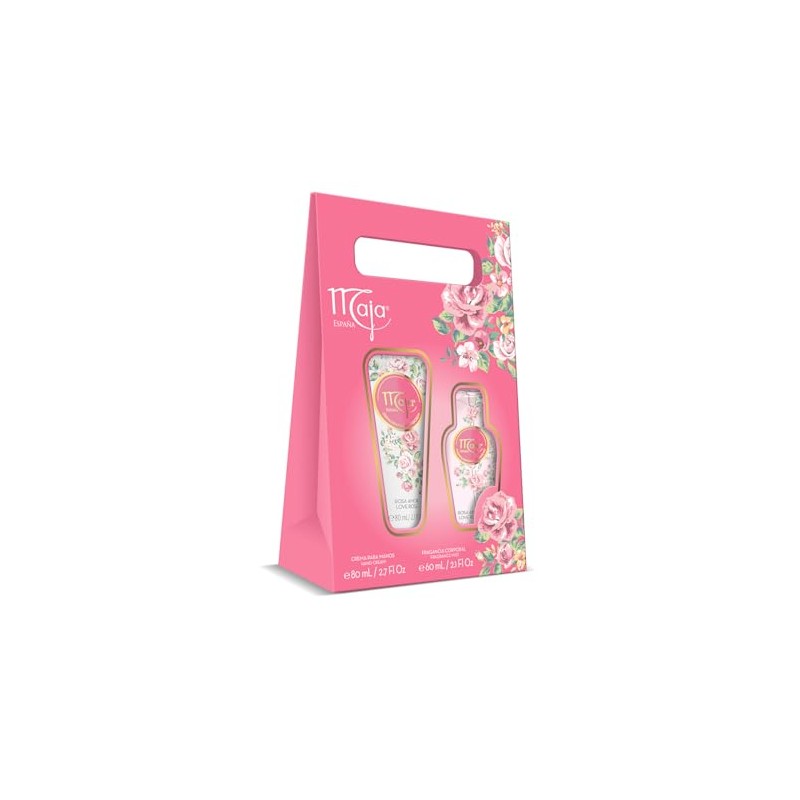 Maja, Estuche Coleccionable Love Rose 2 piezas, contiene un Body