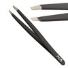 Alis Black Square Tip Tweezer | Great Precision for Hair