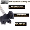 CNC Spoilboard Surfacing Router Bit 1/4 Shank, 3-Wings, 1-1/2” Cut