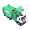1:32 Garbage Truck Toy with Dumpster 4 Trash Bins Friction