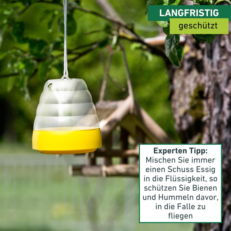 Windhager 03112 Wasp Trap Clear Max. 400 ml