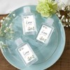 Foochy 60 Pack Clear Hand Sanitizer Bottles Empty Plastic Refillable