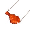 Simulation Fried Chicken Pendant Necklace Resin Barbecue Chicken Legs Wings