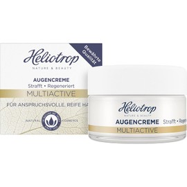 Heliotrop Eye Cream for Demanding, Mature Skin, Facial Care with Hyaluronic Acid, Ginkgo Extract and Ceramides, Multiactive Eye Care, 1 x 15 ml | WTC: done