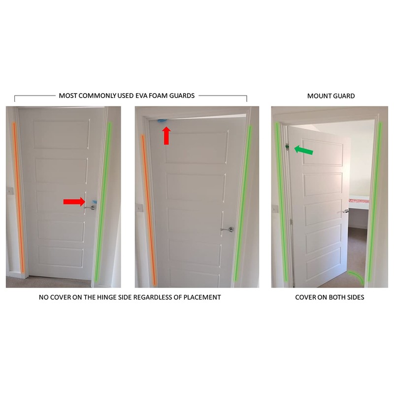 Door Finger Guards - Child Finger Pinch Door Guards -