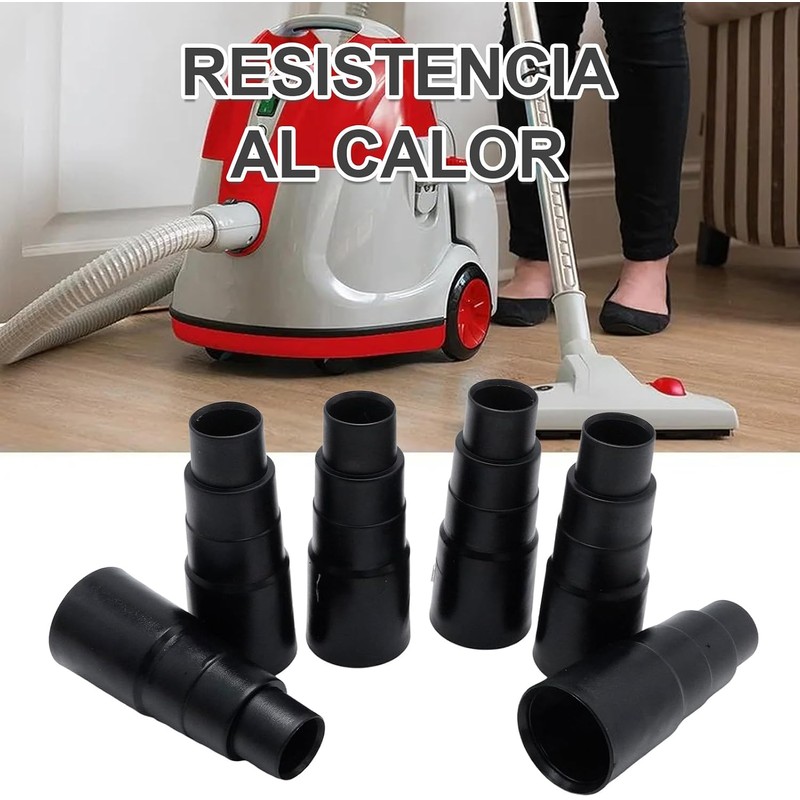 Syowada Conjunto de 6 Adaptadores de Aspiradora
