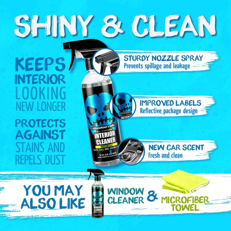 Voodoo Ride ® VR-1025 All-Purpose Interior Cleaner Cleaner & Protectant