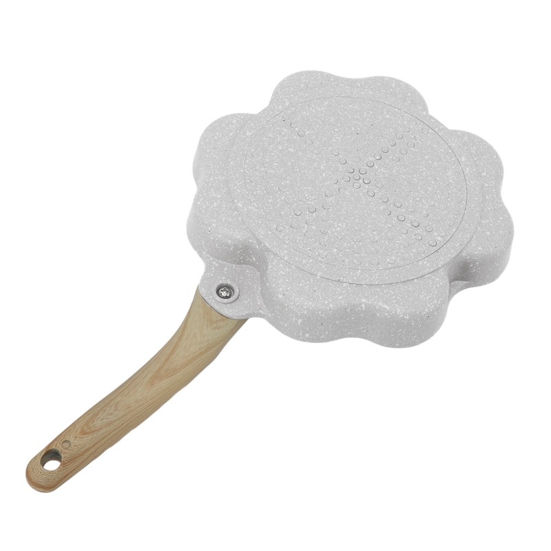 Egg Frying Pan Nonstick Heart Shaped 4 Cup Uniform Heating