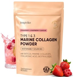 Inspiriko Marine Collagen Powder for Women, Hydrolized Collagen Peptides
