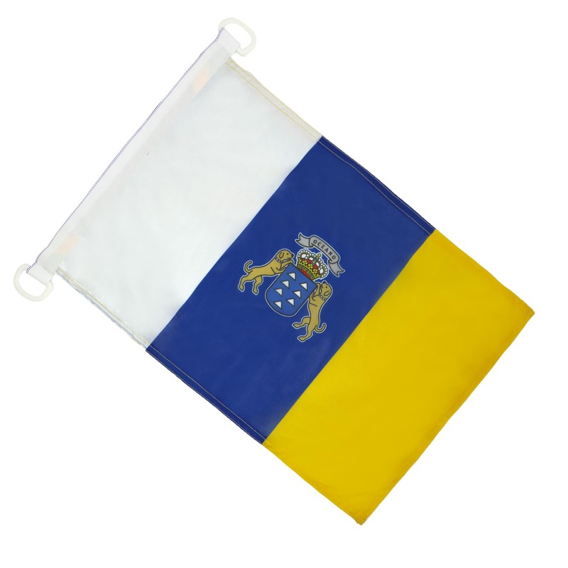 AZ FLAG - Canary Islands Boat Flag - 45 x