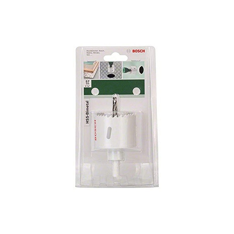 Bosch Accessories Hole Saw HSS Bi-Metal (Ø 57 mm)