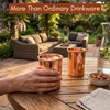 SAJTOX Pure Copper Tumblers for Drinking – Ayurvedic Health Pure