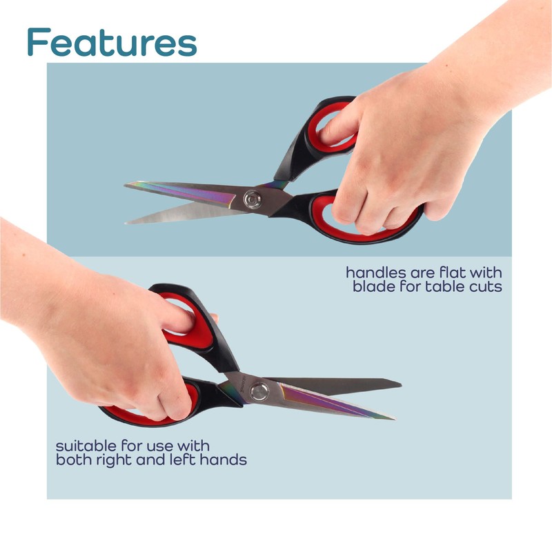 Forged Titanium Fabric Scissors - Heavy Duty All Purpose for