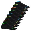 Footstar 8 Pairs of Neon Glow, Flash or Classic Mix
