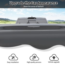 HTHE High Mount Brake Light Cover Trim Compatible with Dodge Ram 1500 2018 +Exterior Accessories