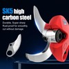 Electric Pruning Shears Cordless, 1.6"(40mm) Cordless Pruner, 2Pcs 2000mAh Battery