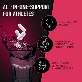 ESN Athlete Stack Women, 2 x 210 Capsules, All Essential Vitamins and Minerals, Vegan, Made in Germany