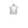 Kurt S. Adler 2.16-Inch Spun Glass Nativity Ornaments, 3 Piece