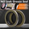 [2 Sets] Taxutor Trailer Hub Bearing Kit for #D42 Spindle