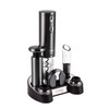 CHEER Wine Opener Gift Set,Gun Stainless Steel Electric Wine Opener,