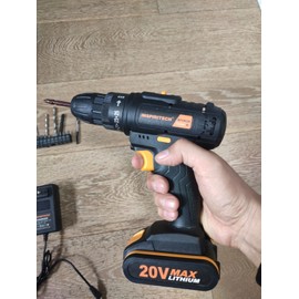 INSPIRITECH 20V Cordless Drill with Battery and Charger
