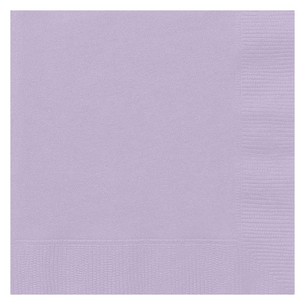 Trimming Shop Servilletas desechables de papel de lavanda de 2