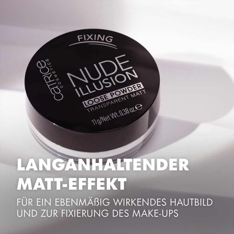 Catrice Nude Illusion Loose Powder Transparent Matt Family