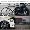 Tyre Inflator Hose 13mm Rubber Metal for Bicycles, Motorcycles and
