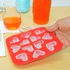 Fairly Odd Novelties Ice Cube Tray, One Pack, Red Hearts
