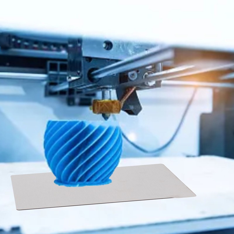 3D Printer Build Plate 230x135mm Flexible Spring Steel Plate Magnetic