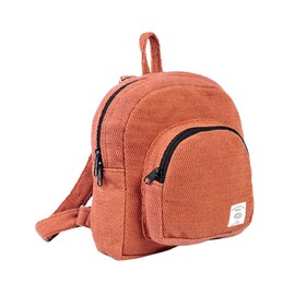 THE COLLECTION ROYAL Himalayan Hemp and Cotton Boho Bohemian Hippie Bag Purse Eco Friendly Mini Solid Backpack