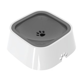 Water Bowl Dog Without Drooling, 1 Litre Water Bowl for Dogs, Anti-Spill Protection Water Bowl for Dogs, Healthy Drinking Companion for Pets, Anti Schlabber Water Bowl Suitable for Various Scenarios