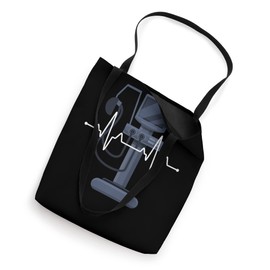 ECG with monitor monitoring IMC intensive care doctor Tote Bag