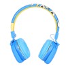 YLFASHION Kids Bluetooth Headphone Cartoon Foldable Adjustable Wireless Headset with
