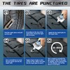 Tire Repair Glue, Rubber Cement for Sidewall Fixes, Suitable for