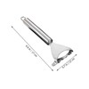 KICHOUSE Ergonomic Handle Corn Peeler Stainless Steel Stripper Kitchen Essential
