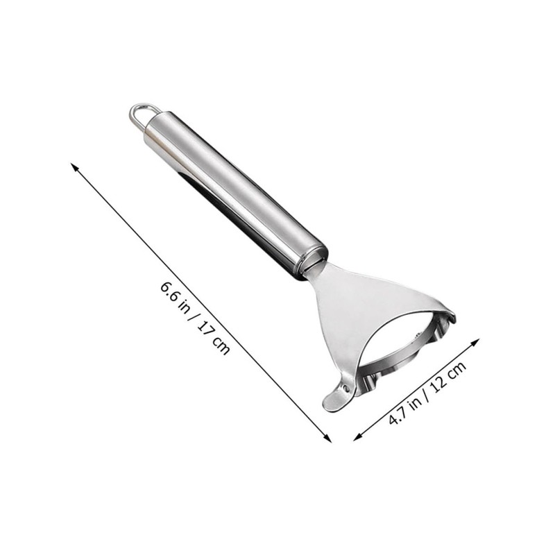 KICHOUSE Ergonomic Handle Corn Peeler Stainless Steel Stripper Kitchen Essential